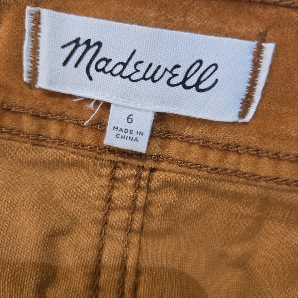 Madewell Butterscotch A-line Mini Skirt - Picture 4 of 5